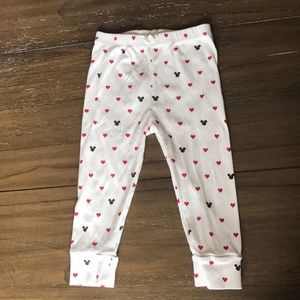 Minnie/heart Baby GAP pants size 18-24 months